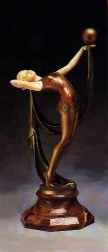 Modell "Schleiertanz", F. Preiss. Copyright by VG Bild-Kunst